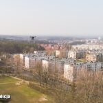 Zielonogórzanie zostali w domach? Powietrzne patrole policji Radio Zachód - Lubuskie