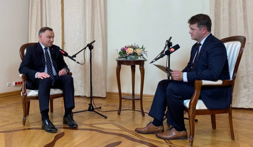 Prezydent Andrzej Duda na antenie Radia Zachód Radio Zachód - Lubuskie