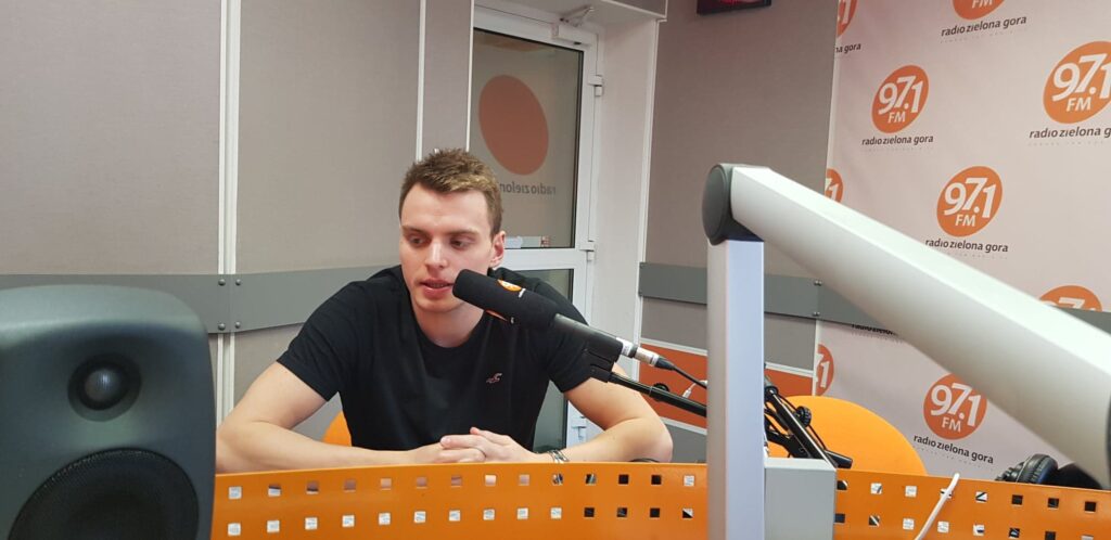 Jakub Skierka na zgrupowaniu w Wałczu Radio Zachód - Lubuskie