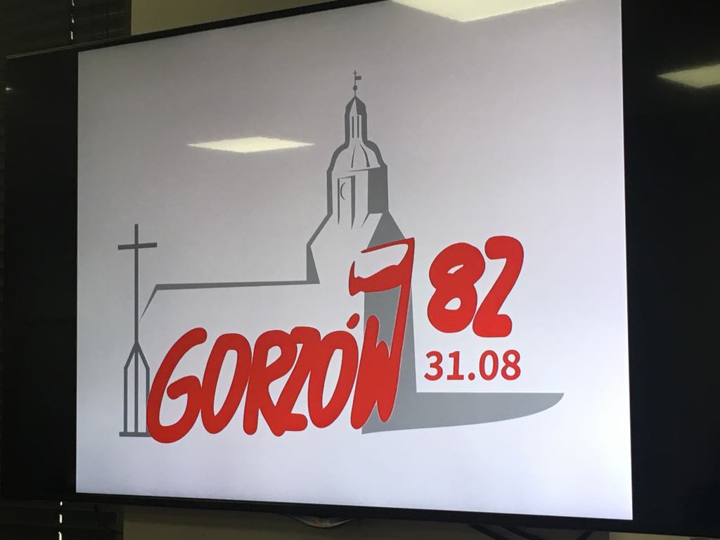 Przygotowania do obchodów rocznicy „Gorzów '82” Radio Zachód - Lubuskie