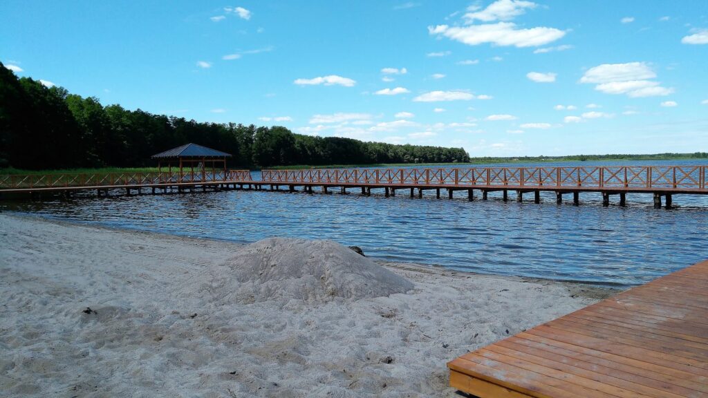 Zagospodarowano kąpielisko nad jeziorem Marwicko Radio Zachód - Lubuskie