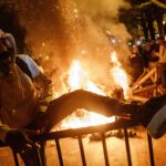 USA: godzina policyjna w niemal 40 miastach. Pod Białym Domem demonstranci podpalili samochody 12 USA: godzina policyjna w niemal 40 miastach. Pod Białym Domem demonstranci podpalili samochody Radio Zachód - Lubuskie