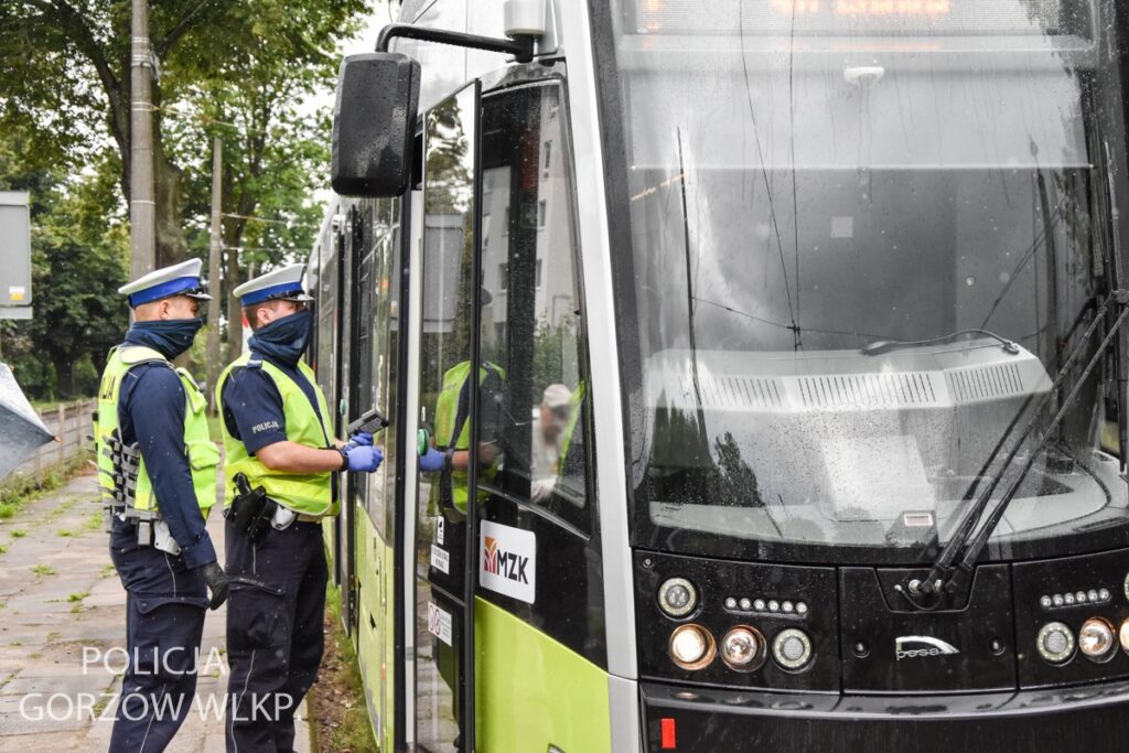 Kontrole kierowców autobusów i tramwajów Radio Zachód - Lubuskie