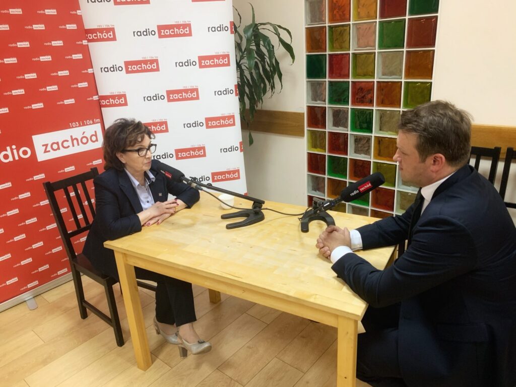 Wywiad z marszałek Sejmu w Radio Zachód Radio Zachód - Lubuskie