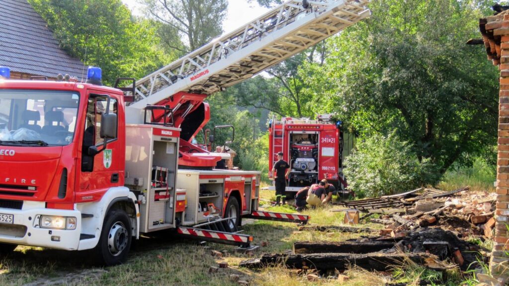 2 osoby zginęły w pożarze w Przybymierzu Radio Zachód - Lubuskie