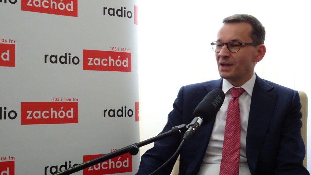 Mateusz Morawiecki Radio Zachód - Lubuskie