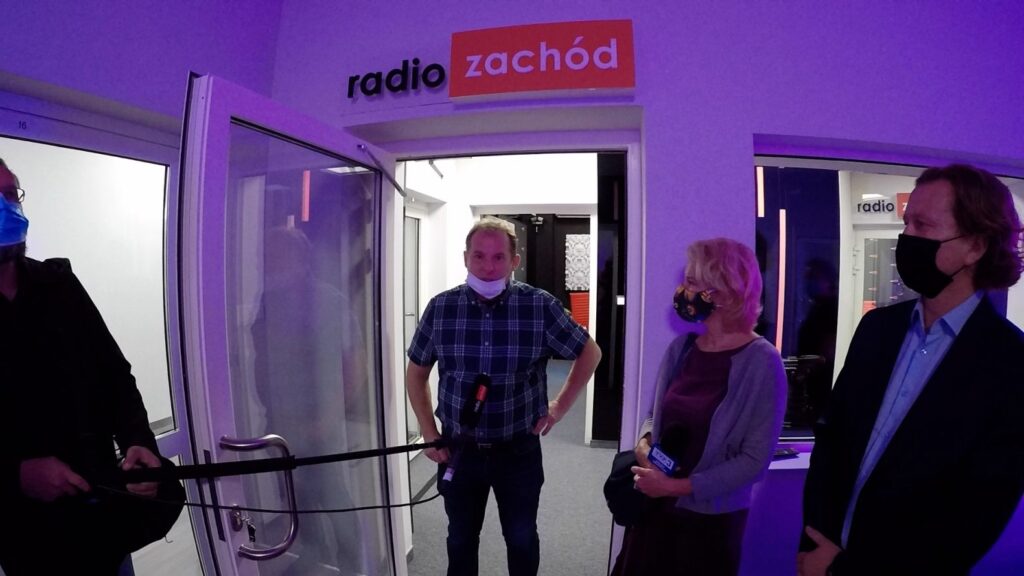 Supernowoczesne studio Radia Zachód otwarte! Radio Zachód - Lubuskie