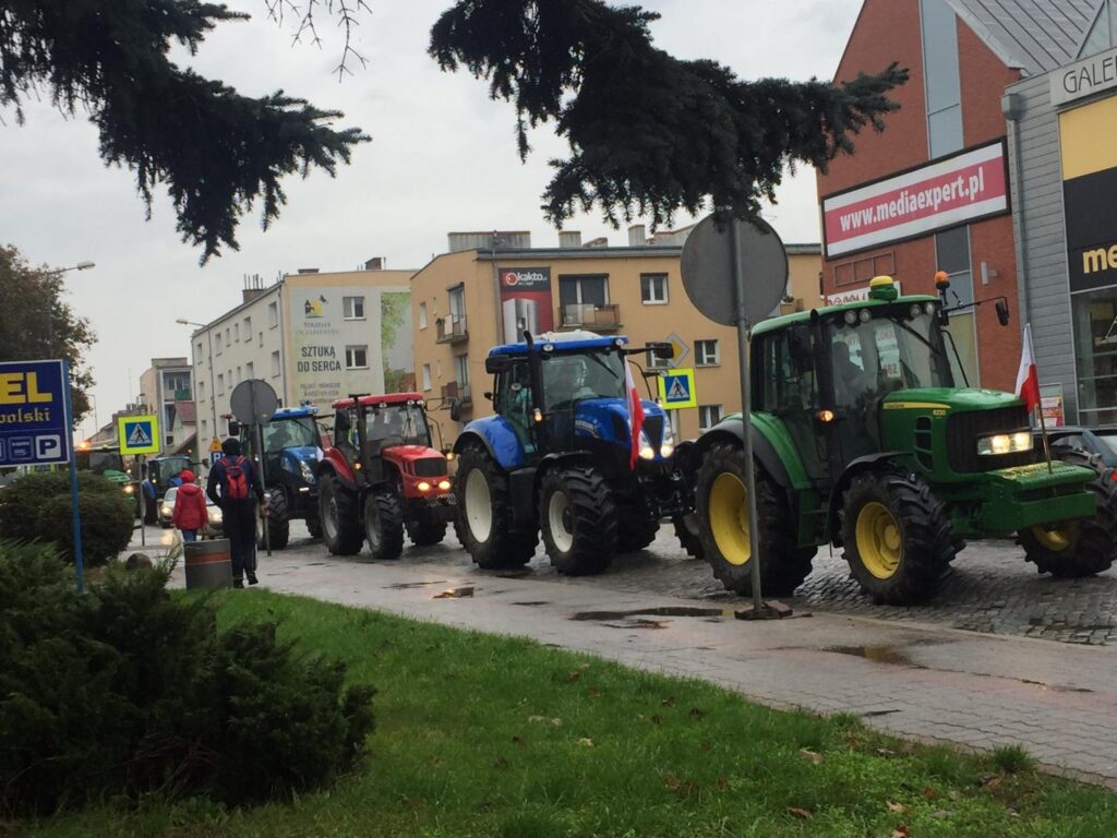 Rolnicy znów protestowali Radio Zachód - Lubuskie
