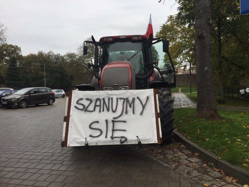 Rolnicy znów protestowali Radio Zachód - Lubuskie