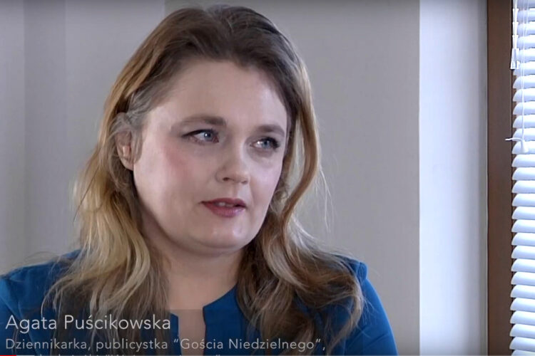 Agata Puścikowska, fot. YouTube/Opoka