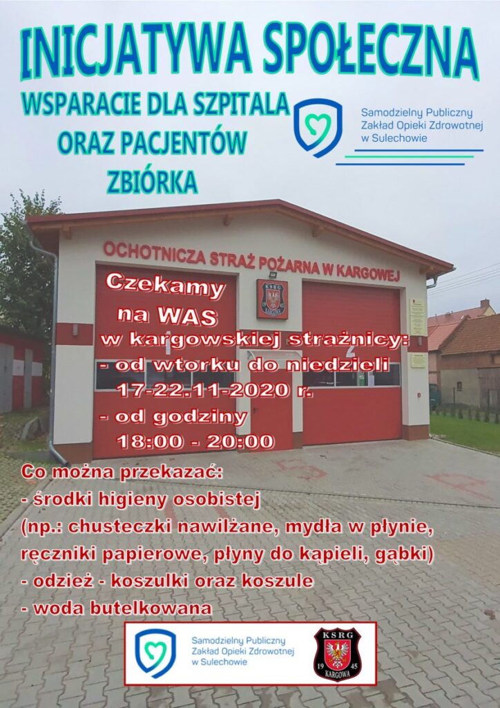 Kargowianie dla szpitala w Sulechowie Radio Zachód - Lubuskie