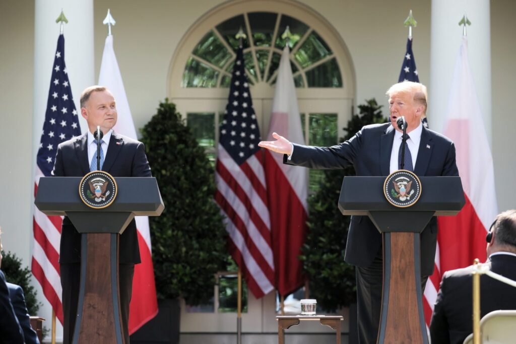 Donald Trump: Potwierdziliśmy wagę sojuszu pomiędzy naszymi krajami Radio Zachód - Lubuskie