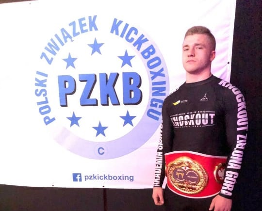 Dionizy Warszczuk młodzieżowym mistrzem Polski w kickboxingu Radio Zachód - Lubuskie