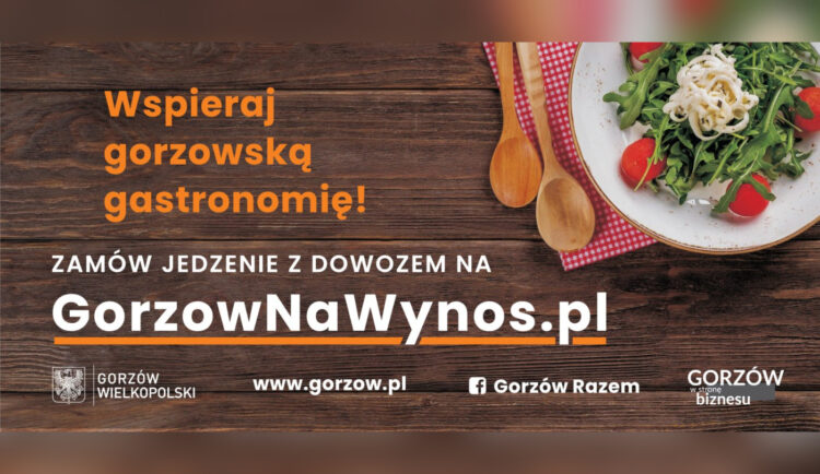 Zamów jedzenie i pomóż lokalnej gastronomii