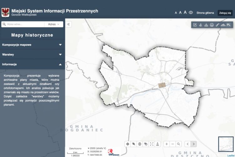 Rozbudowa Miejskiego Systemu Informacji Przestrzennej