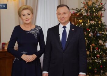 Pierwsza Dama Agata Kornhauser-Duda i Prezydent Andrzej Duda. Fot. prezydent.pl