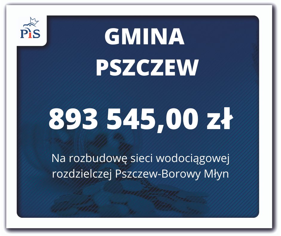 Pszczew dostał pieniądze z RFIL Radio Zachód - Lubuskie