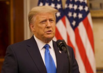 Pożegnalne wystąpienie Trumpa: Modlimy się o sukces nowej administracji