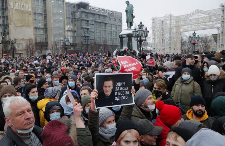 w obronie Nawalnego