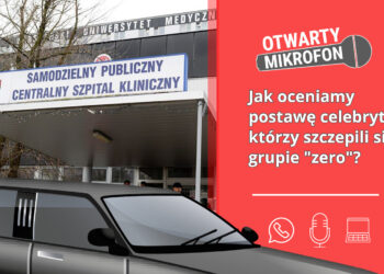 Jak oceniamy celebrytów, którzy szczepili się grupie "zero"?