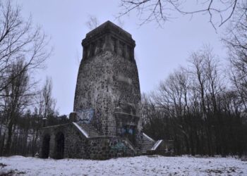 Wieża Bismarcka w Żaganiu. Fot. Jan Mazur