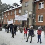 Protest pracowników szpitala w Ciborzu Radio Zachód - Lubuskie