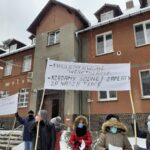 Protest pracowników szpitala w Ciborzu Radio Zachód - Lubuskie