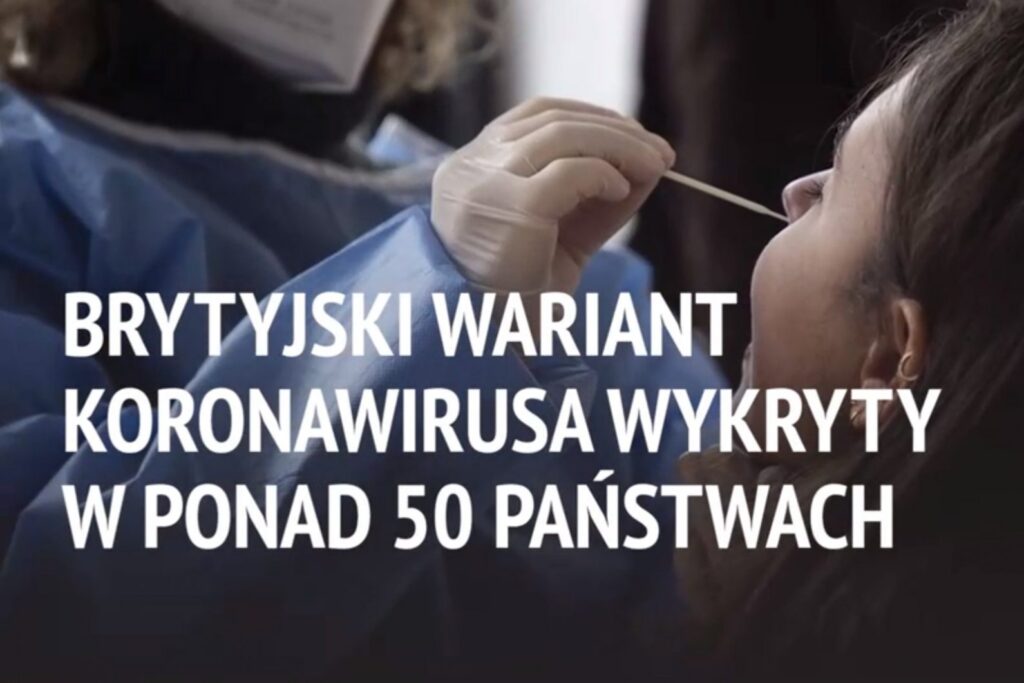 Brytyjski wariant koronawirusa