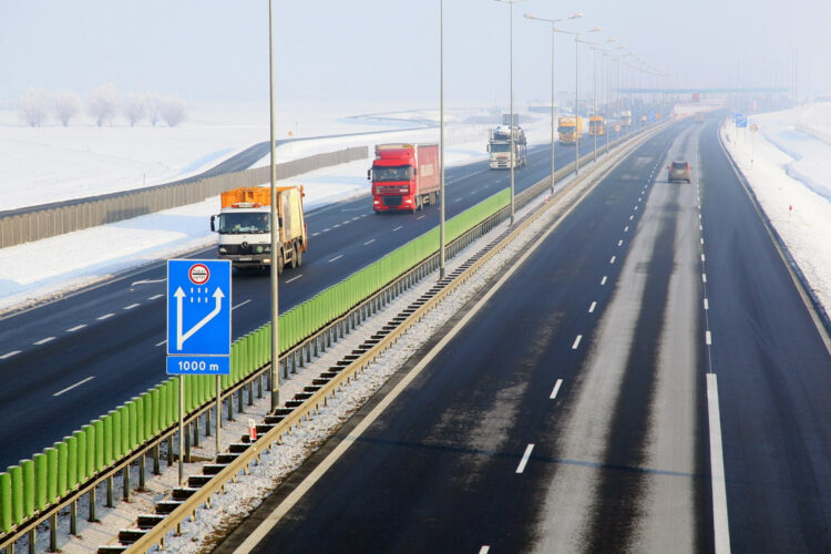 przejazd autostradą A2