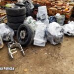 Rozbierali markowe motocykle na części