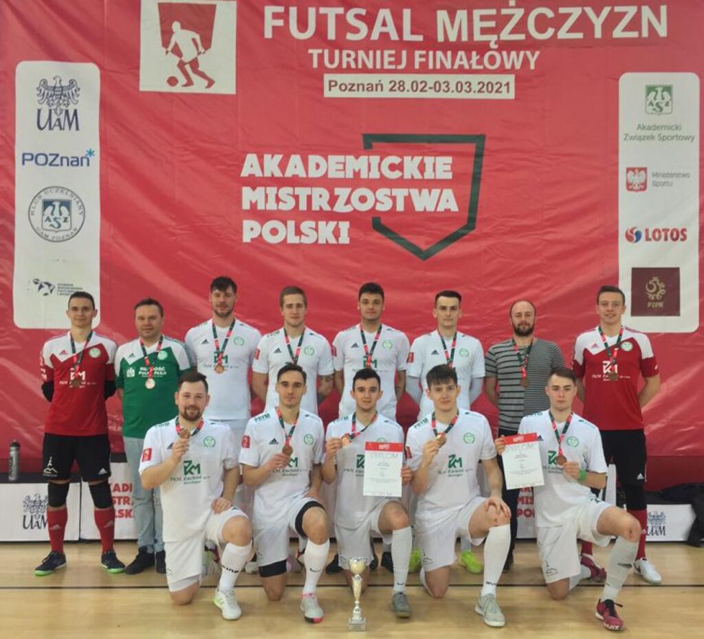 Futsaliści UZ z brązem AMPów Radio Zachód - Lubuskie