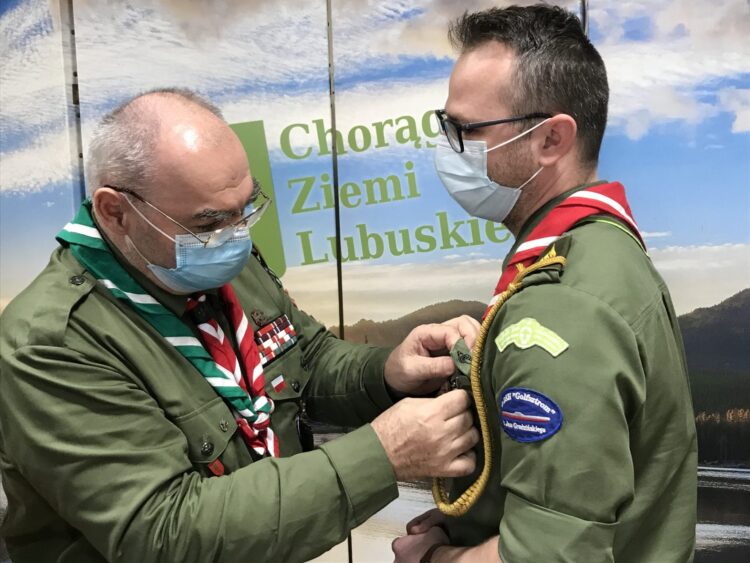 Lubuski zarząd ZHP z nowym komendantem 9 Lubuski zarząd ZHP