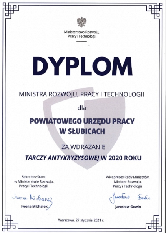 Nagroda dla PUP w Słubicach Radio Zachód - Lubuskie