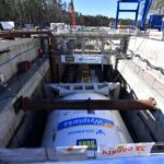 Trwa drążenie tunelu pod Świną. Największa maszyna w kraju 10 Trwa drążenie tunelu pod Świną. Największa maszyna w kraju Radio Zachód - Lubuskie