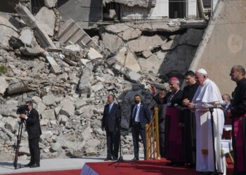 Papież Franciszek w Mosulu