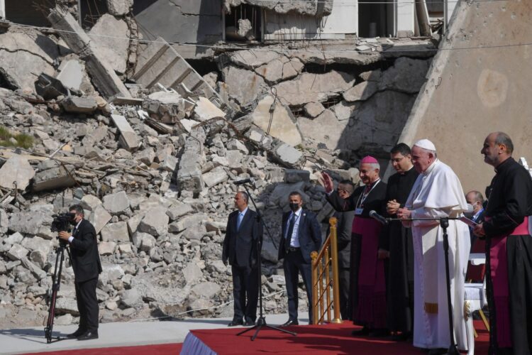 Papież Franciszek w Mosulu