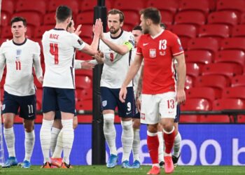 El. MŚ 2022 - Anglia - Polska do przerwy 1:0