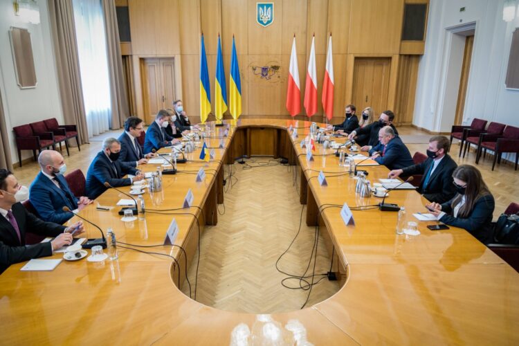 Spotkanie polsko-ukraińskie w związku z konfliktem w Donbasie