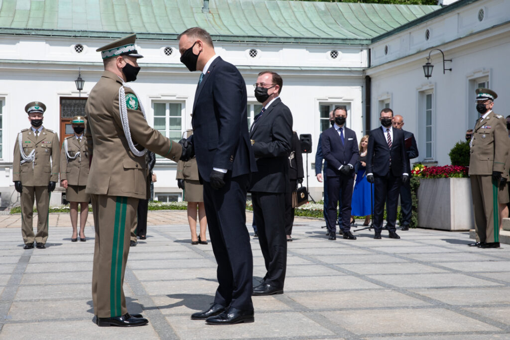 Komendant Michalski z generalską gwiazdką Radio Zachód - Lubuskie