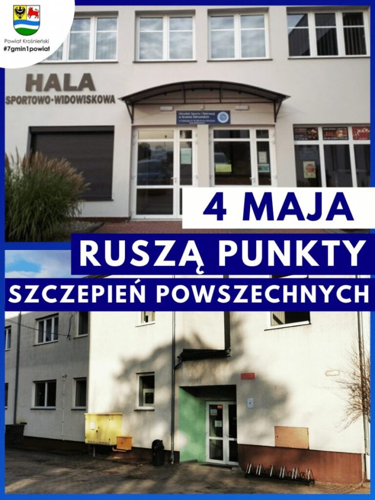 Szczepią w powiecie krośnieńskim Radio Zachód - Lubuskie