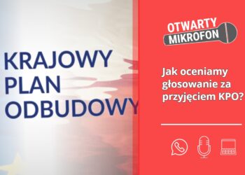 głosowanie za przyjęciem KPO