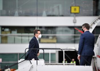 Premier Morawiecki przybył do Brukseli na szczyt UE