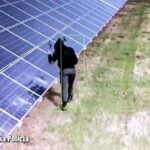 Zniszczył młotkiem panele słoneczne w Koninie Żagańskim