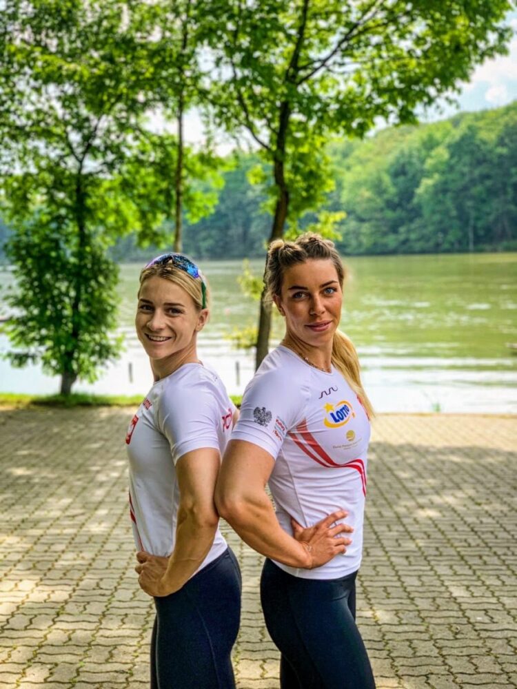 Karolina Naja i Anna Puławska (fot. Women Polish Canoe Team)