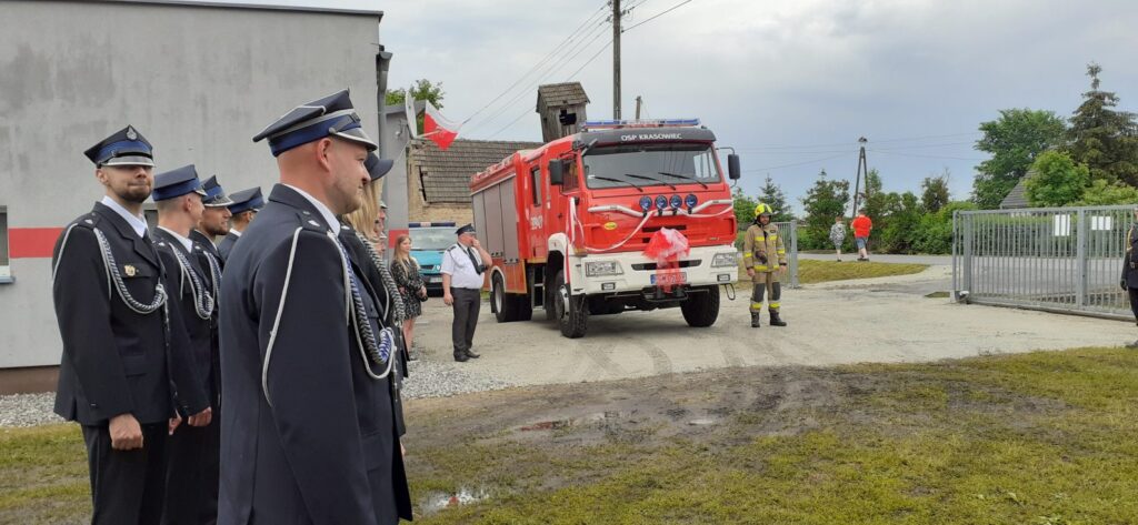 Nowoczesny wóz dla strażaków z Krasowca Radio Zachód - Lubuskie