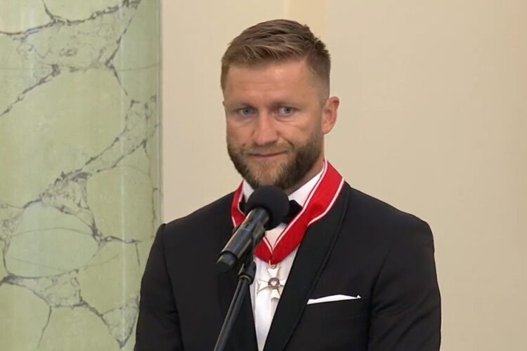 Jakub Błaszczykowski odznaczony Krzyżem Komandorskim Orderu Odrodzenia Polski [WIDEO]