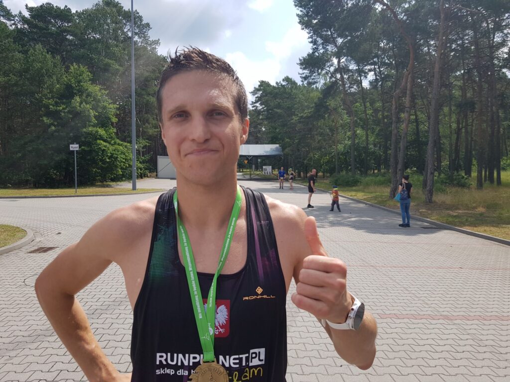 Czas na sport 2021: Faworyt nie zawiódł - Jacek Stadnik wygrał na 10 kilometrów Radio Zachód - Lubuskie