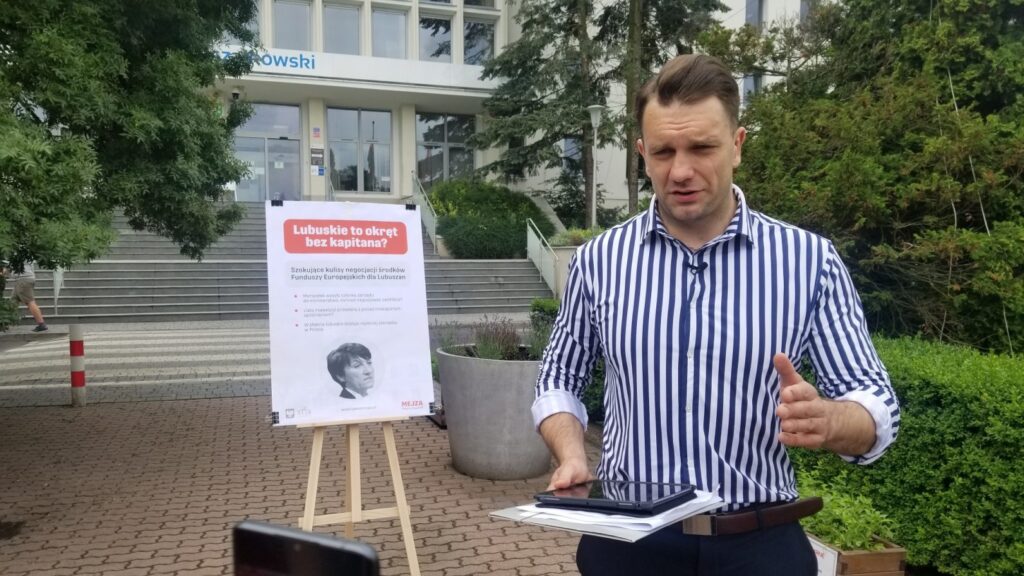 Mejza: marszałek Elżbieta Polak zlekceważyła negocjacje Radio Zachód - Lubuskie