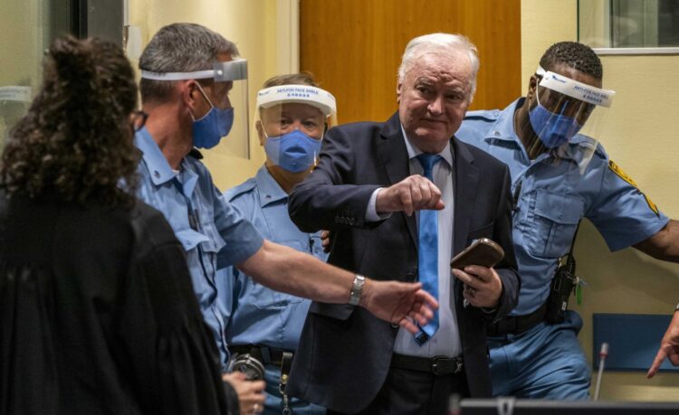 W Hadze podtrzymano karę dożywotniego więzienia dla Ratko Mladicia