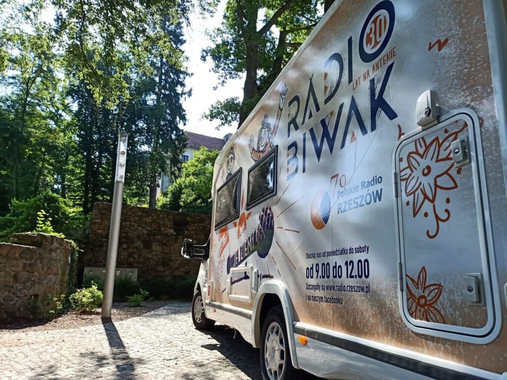 Wspólnie z Radiem Rzeszów biwakowaliśmy w Łagowie Radio Zachód - Lubuskie